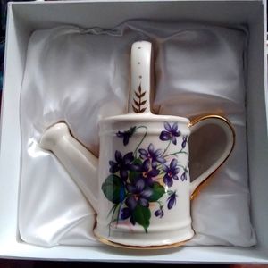 Porcelain Collectibles Watering Can